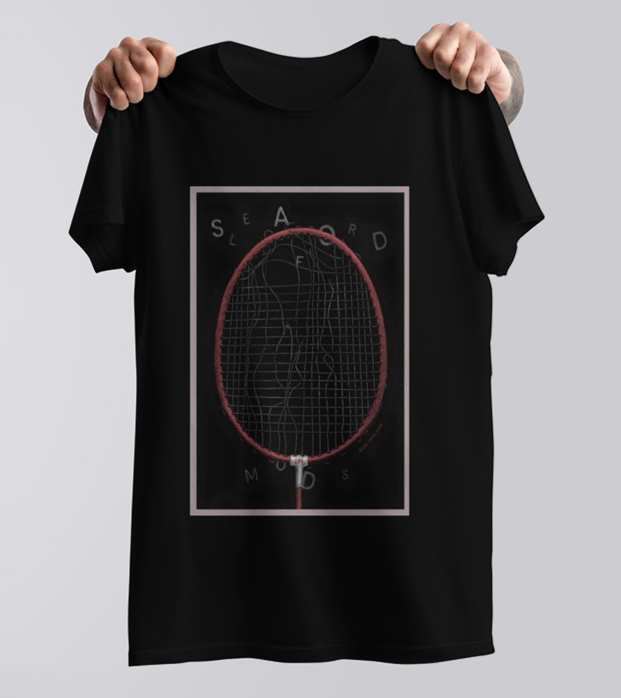 Sleaford Mods Deer Shed 2026 Topcliffe North Yorkshire Tennis Racket T-Shirt