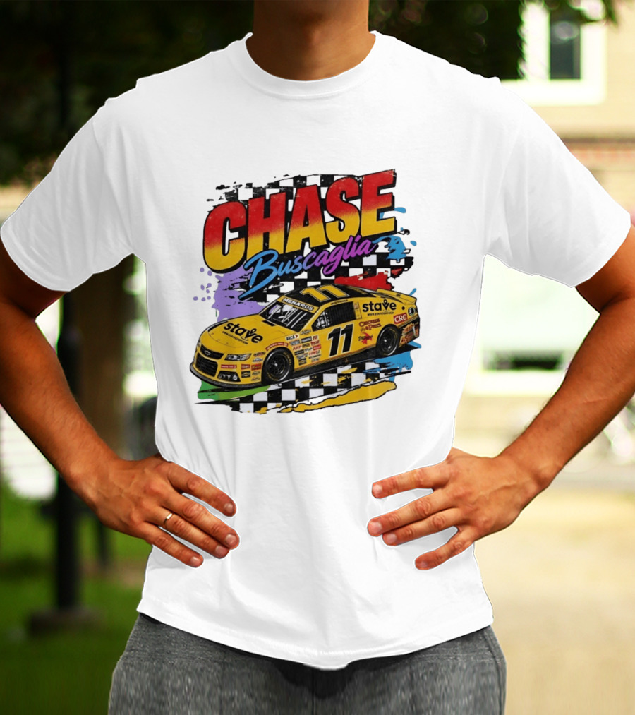 Chase Buscaglia Stave Racing Car 11 Bootleg T-Shirt