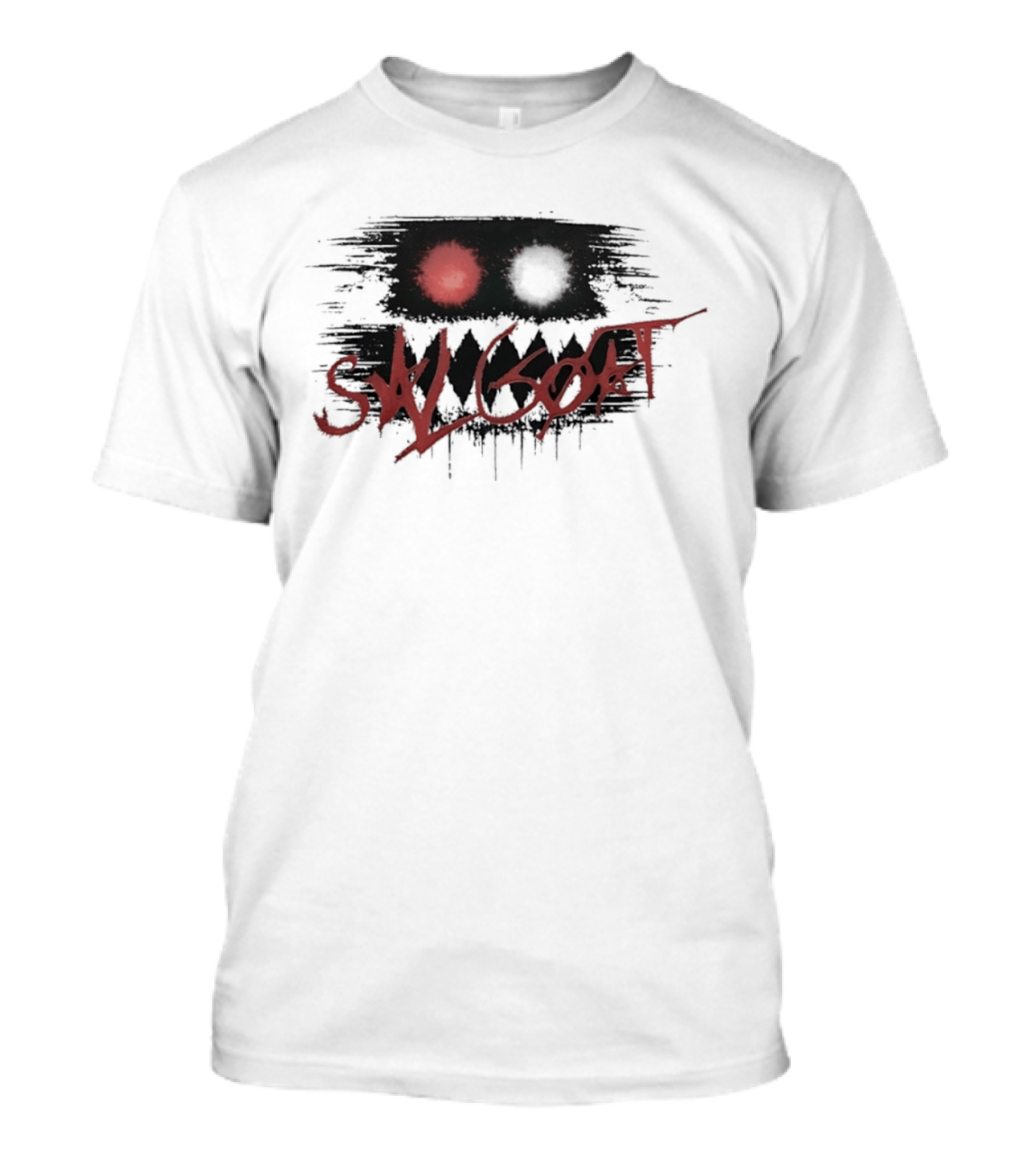 SK Goat Distressed Streetwear Urban Edgy Graffiti T-Shirt