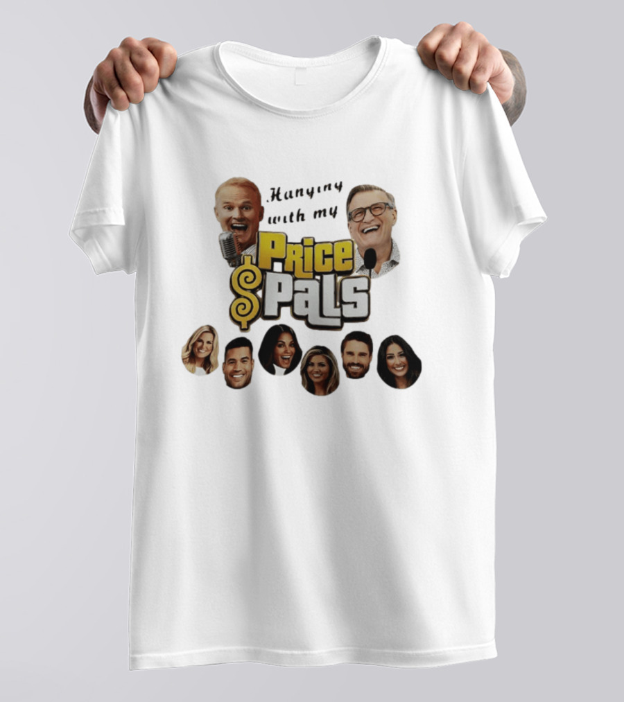 Hanging With My Price Pals Vintage Game Show Host Friends T-Shirt