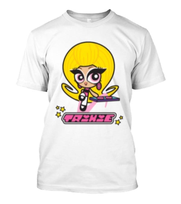 Trixie Mattel Spd Babydoll Pink Cartoon Character Stars T-Shirt