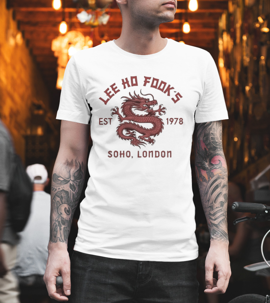 Lee Ho Fook's Est 1978 Soho London Dragon T-Shirt