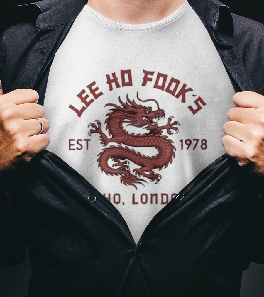 Lee Ho Fook's Est 1978 Soho London Dragon T-Shirt