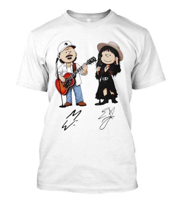 Morgan Wallen Lainey Wilson Peanuts Guitar Country Music T-Shirt