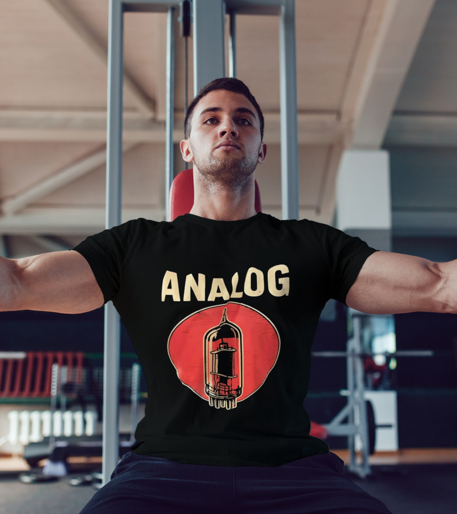 Analog Vacuum Tube Audiophile High Fidelity Audio Components T-Shirt