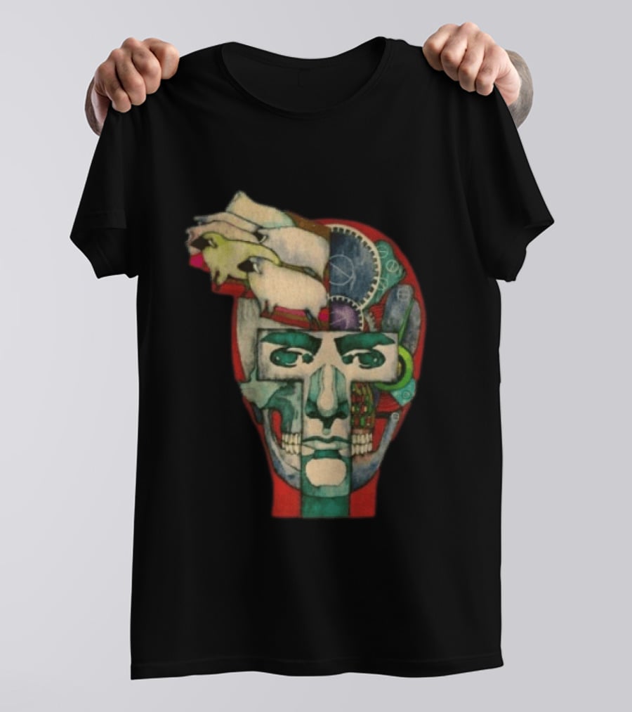 Andafterthat Store The Blade Runner Source Vtg Black Sheep Head Gears T-Shirt