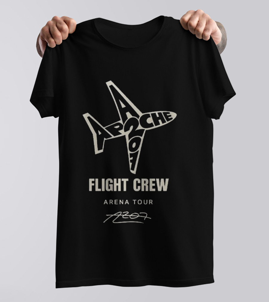 Apache 207 Flight Crew Arena Tour 2026 Zusatzshows T-Shirt