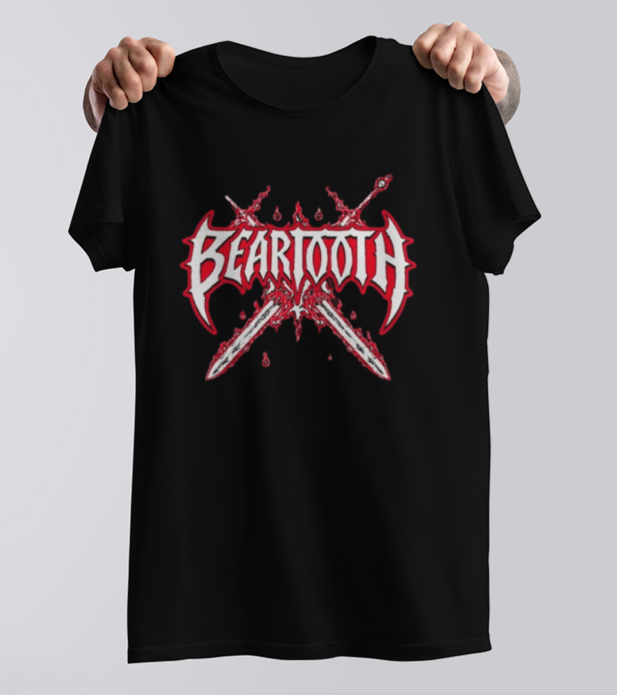 Beartooth Axe Knight Band Store Merchandise T-Shirt