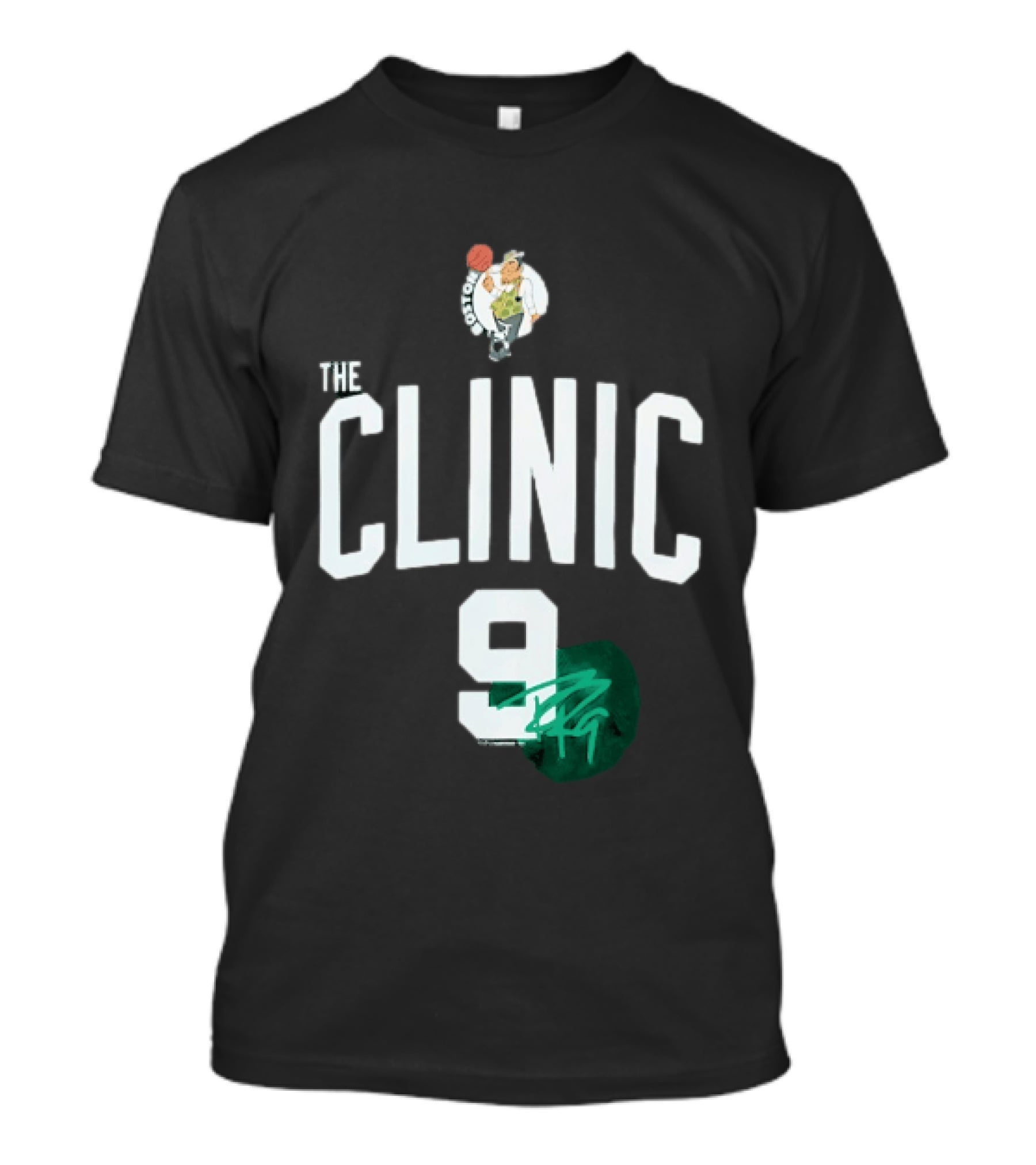 Boston Celtics The Clinic 9 Rajon Rondo Signature T-Shirt