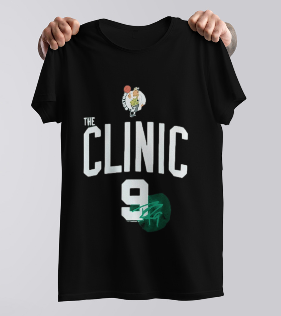 Boston Celtics The Clinic 9 Rajon Rondo Signature T-Shirt