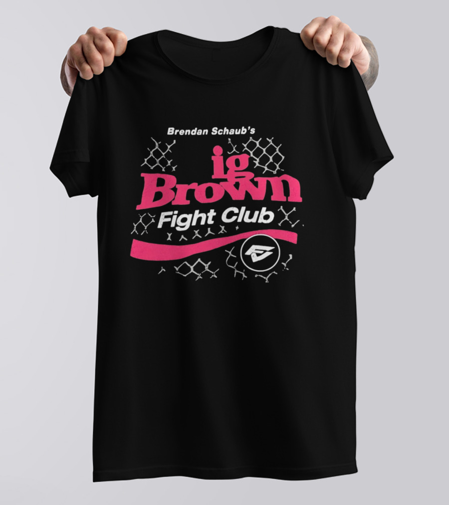 Brendan Schaub Big Brown Fight Club Fist T-Shirt