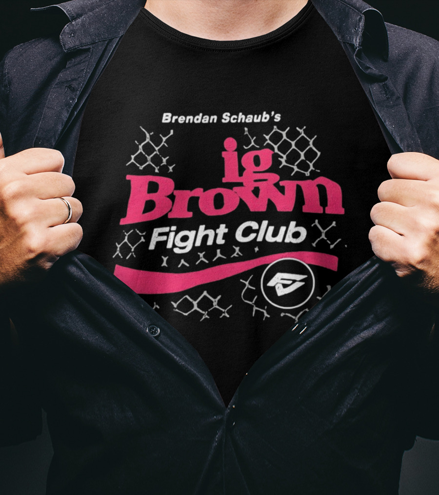 Brendan Schaub Big Brown Fight Club Fist T-Shirt