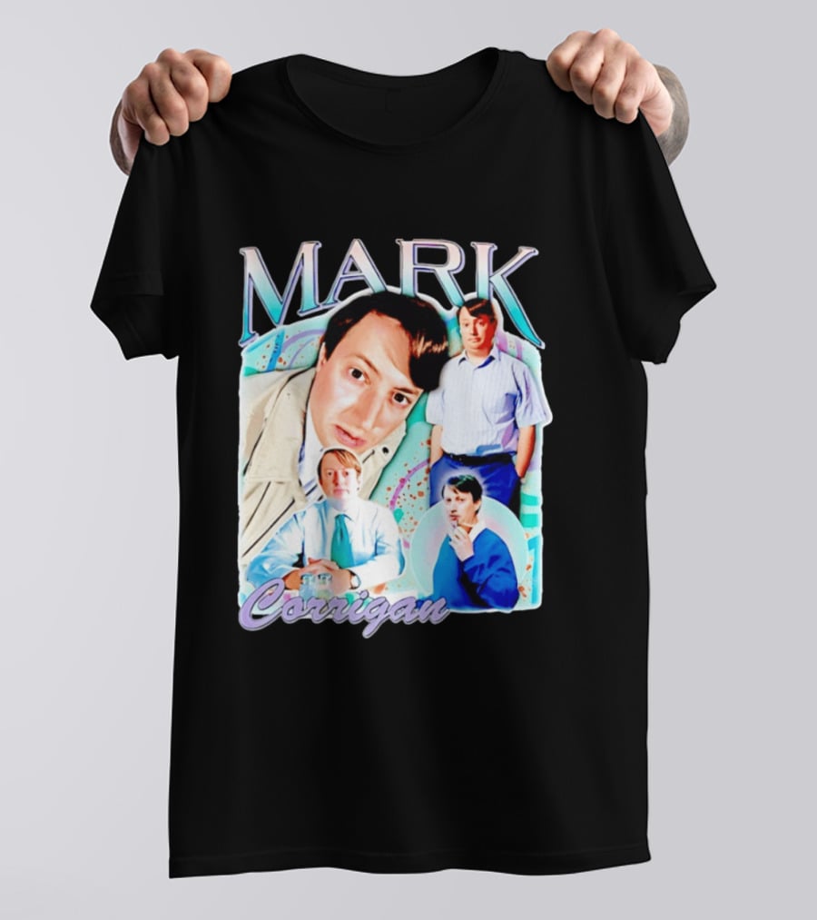 Mark Corrigan Peep Show Character Collage T-Shirt