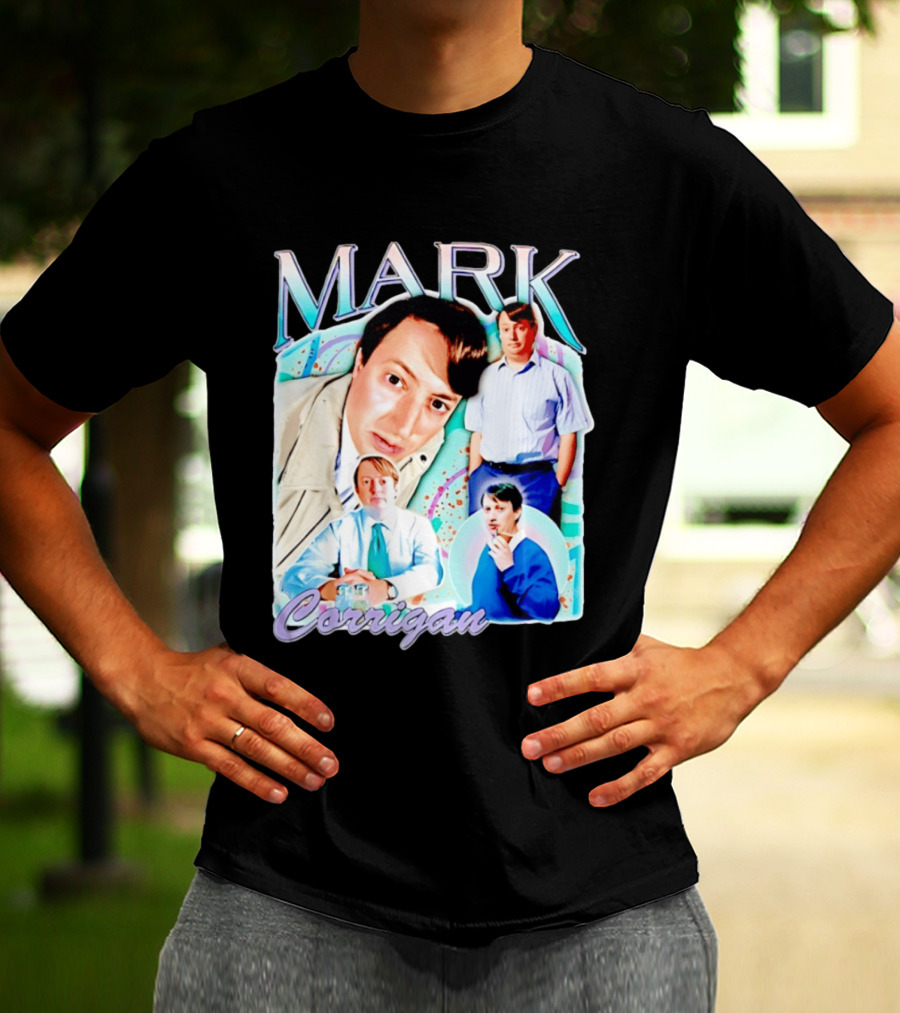 Mark Corrigan Peep Show Character Collage T-Shirt