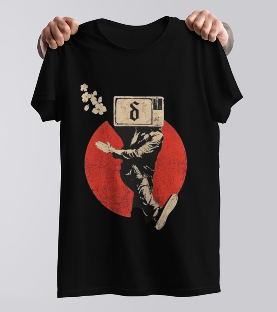 Shinedown Dance Kid Dance Act II 2026 Tour Television Head T-Shirt