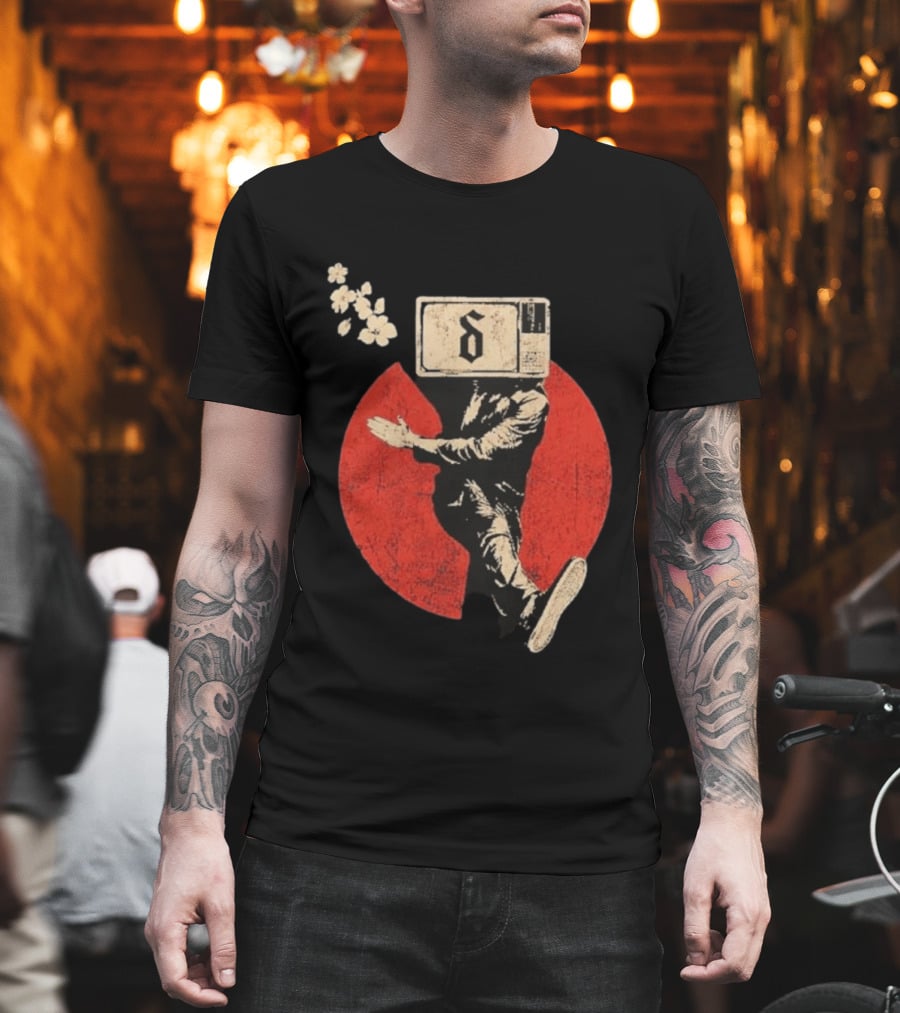 Shinedown Dance Kid Dance Act II 2026 Tour Television Head T-Shirt