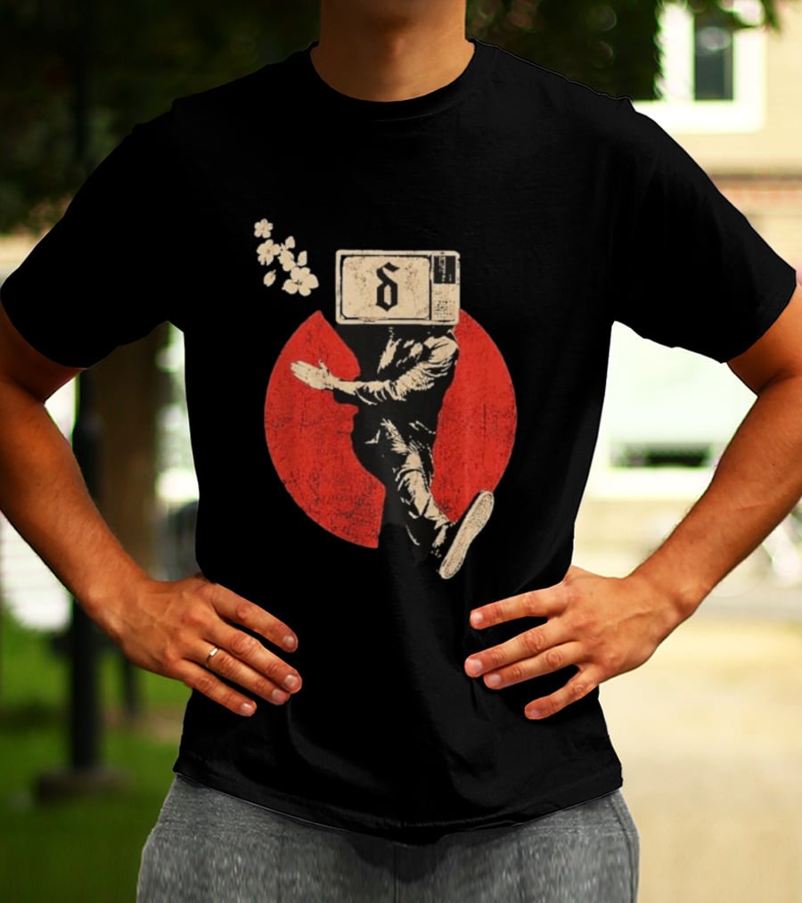 Shinedown Dance Kid Dance Act II 2026 Tour Television Head T-Shirt