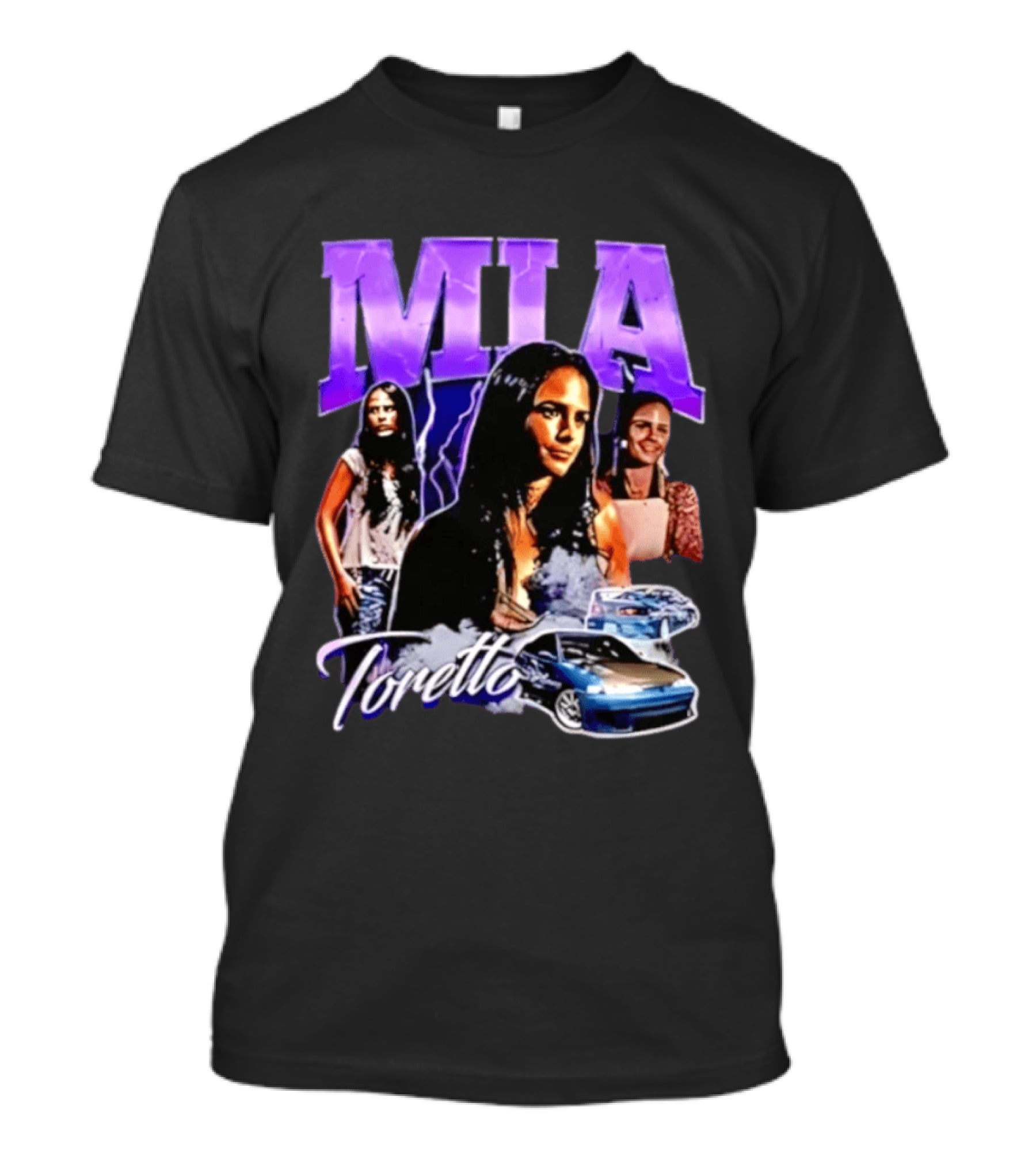 Mia Toretto Fast And Furious Movie Character Car Scene T-Shirt
