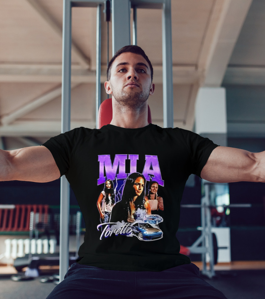 Mia Toretto Fast And Furious Movie Character Car Scene T-Shirt