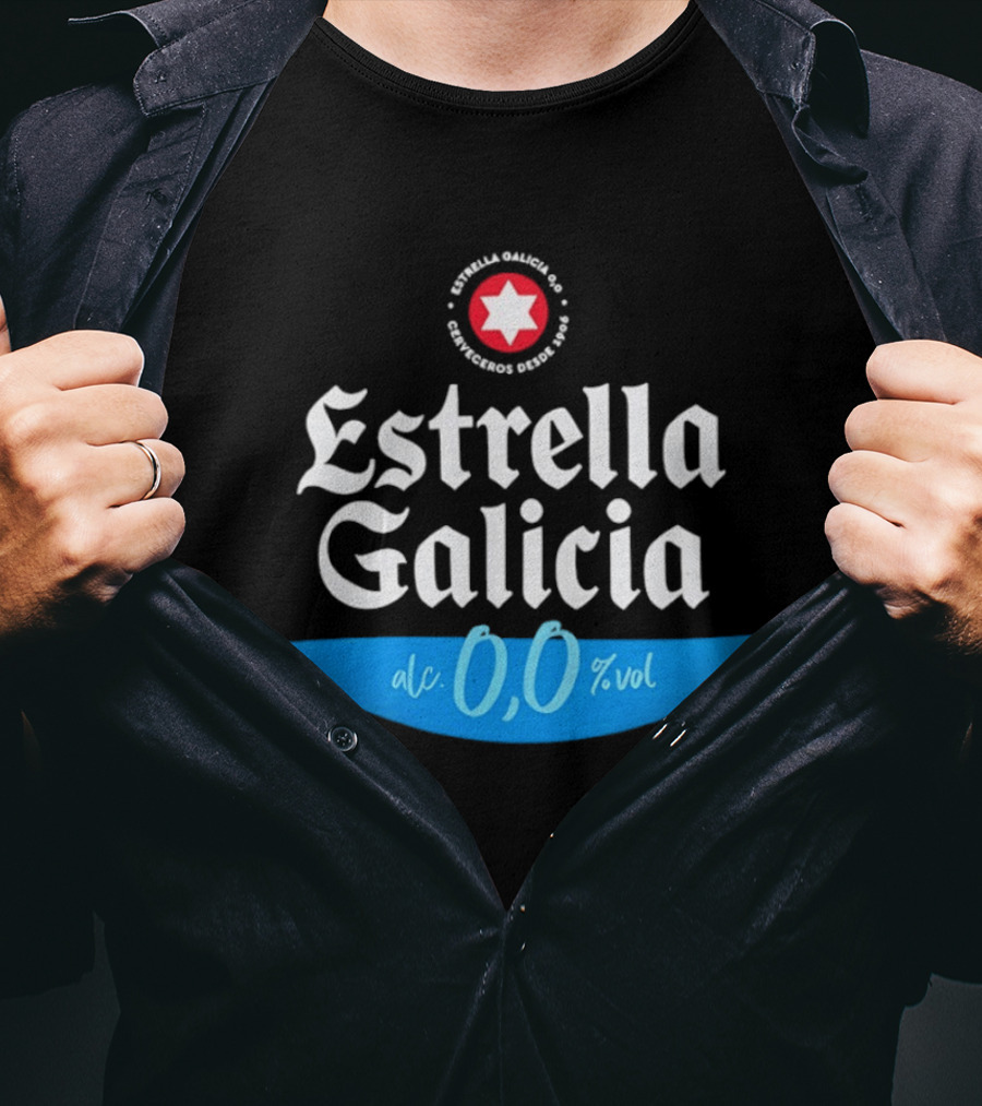 Estrella Galicia 0.0% Alc Alcohol Free T-Shirt