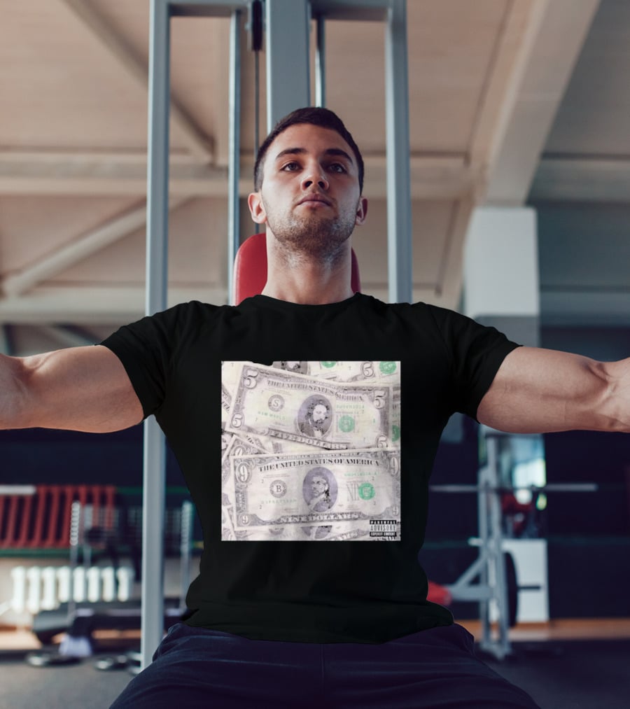 New World Depression Parody Dollar Bills Explicit Content T-Shirt