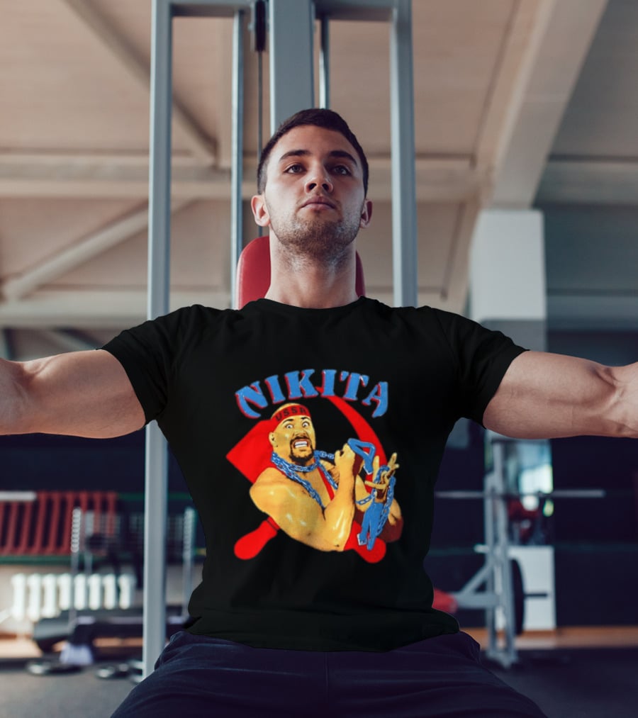Nikita Koloff USSR Hammer And Sickle NWA Wrestling Pro T-Shirt
