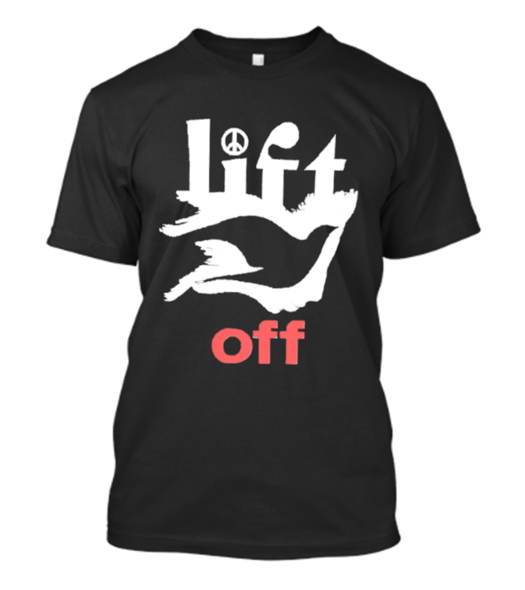 Peace Sign Lift Off Doves T-Shirt