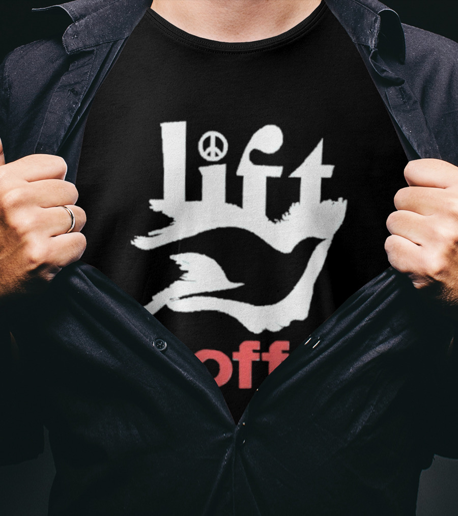 Peace Sign Lift Off Doves T-Shirt