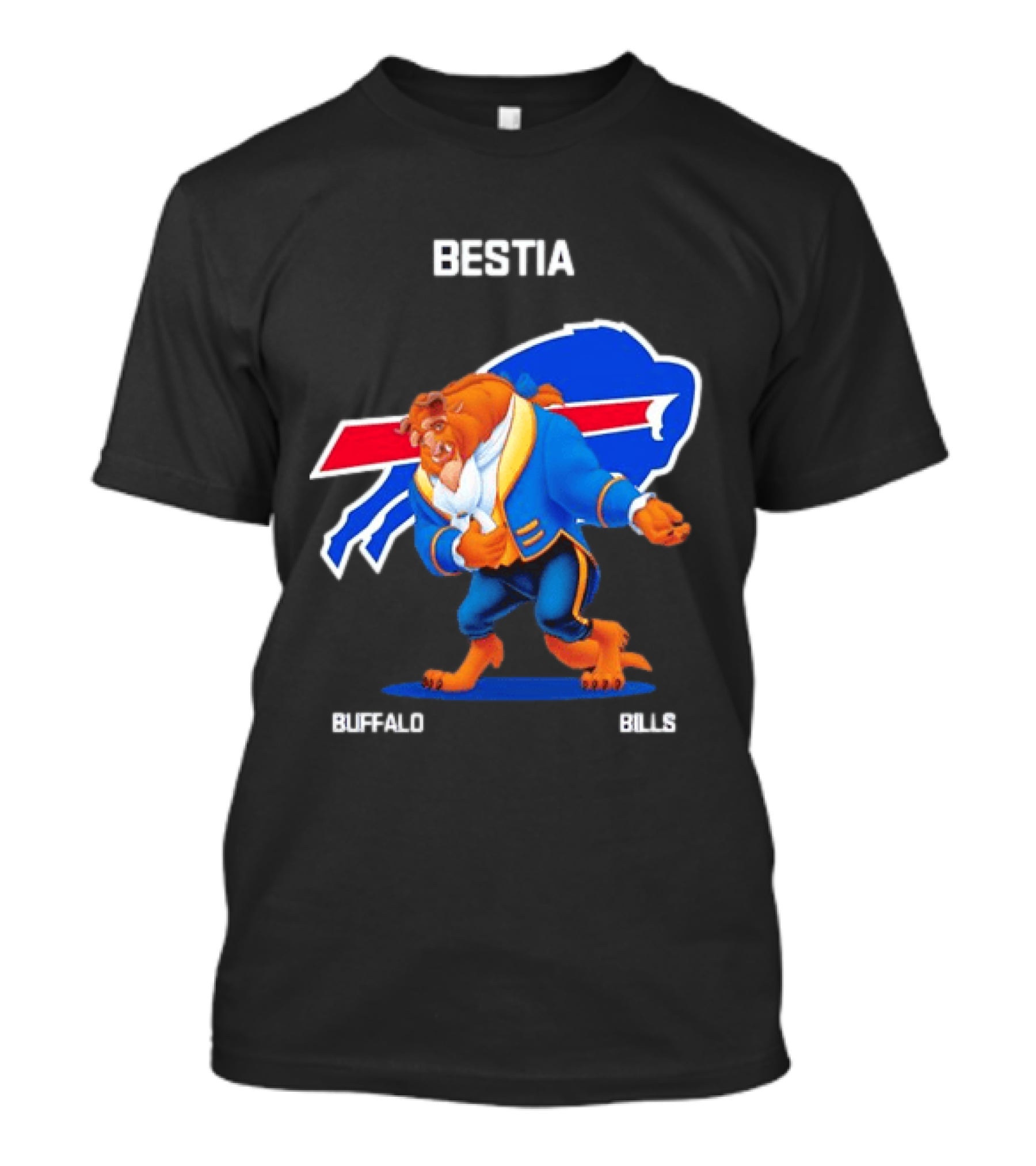 Buffalo Bills Beastia Cartoon T-Shirt