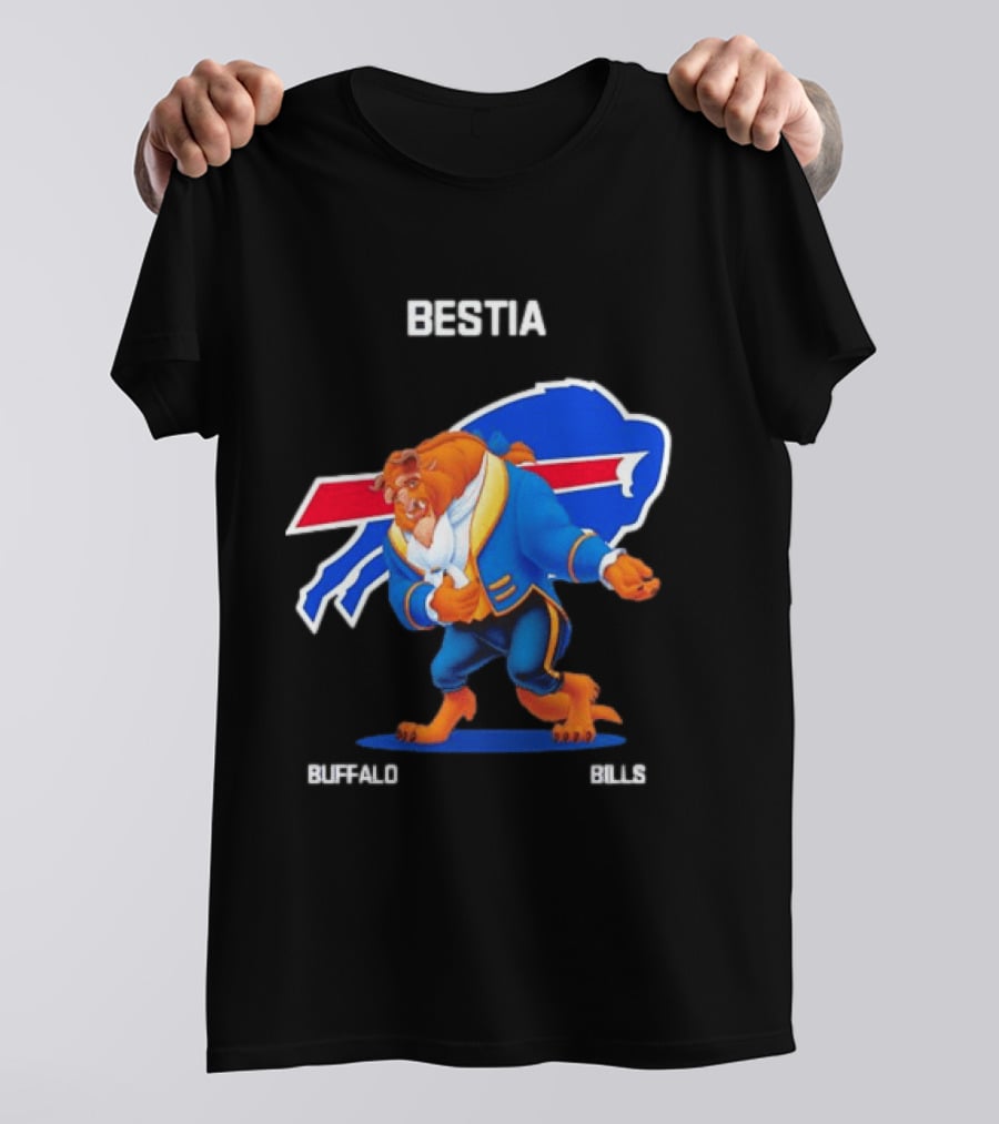 Buffalo Bills Beastia Cartoon T-Shirt