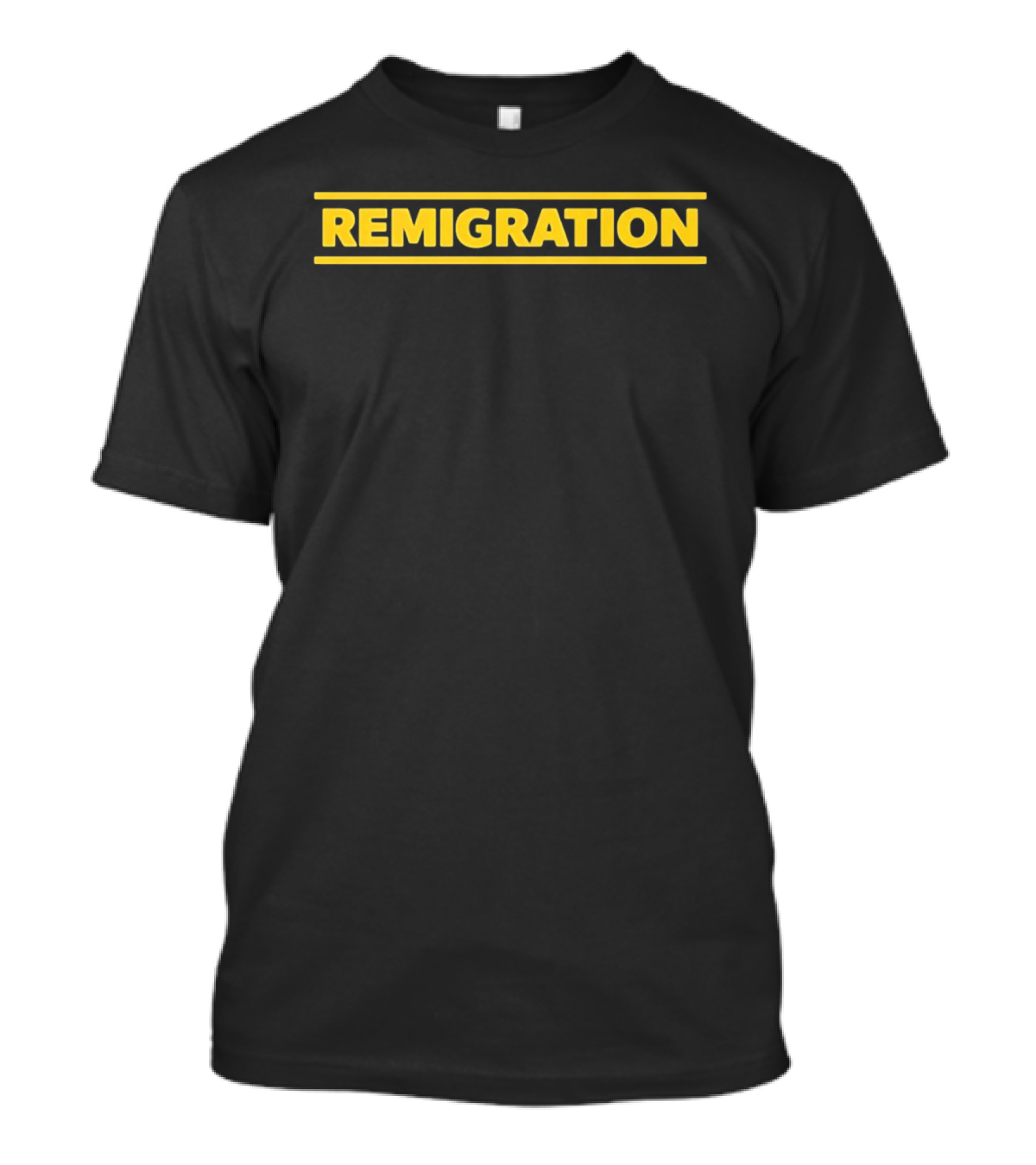 REMIGRATION Bold Yellow T-Shirt
