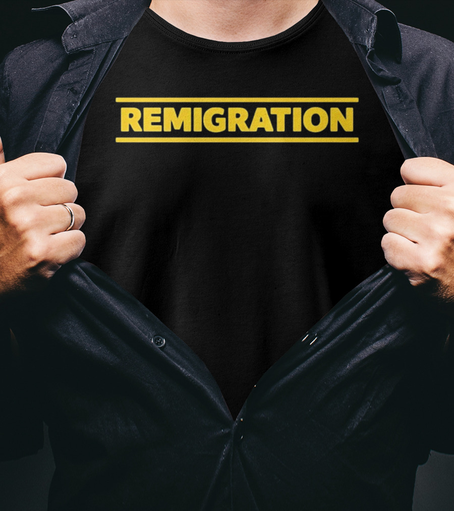 REMIGRATION Bold Yellow T-Shirt