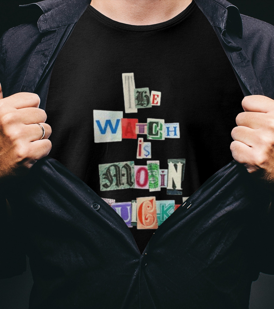 The Is Moin Quicker Collage T-Shirt