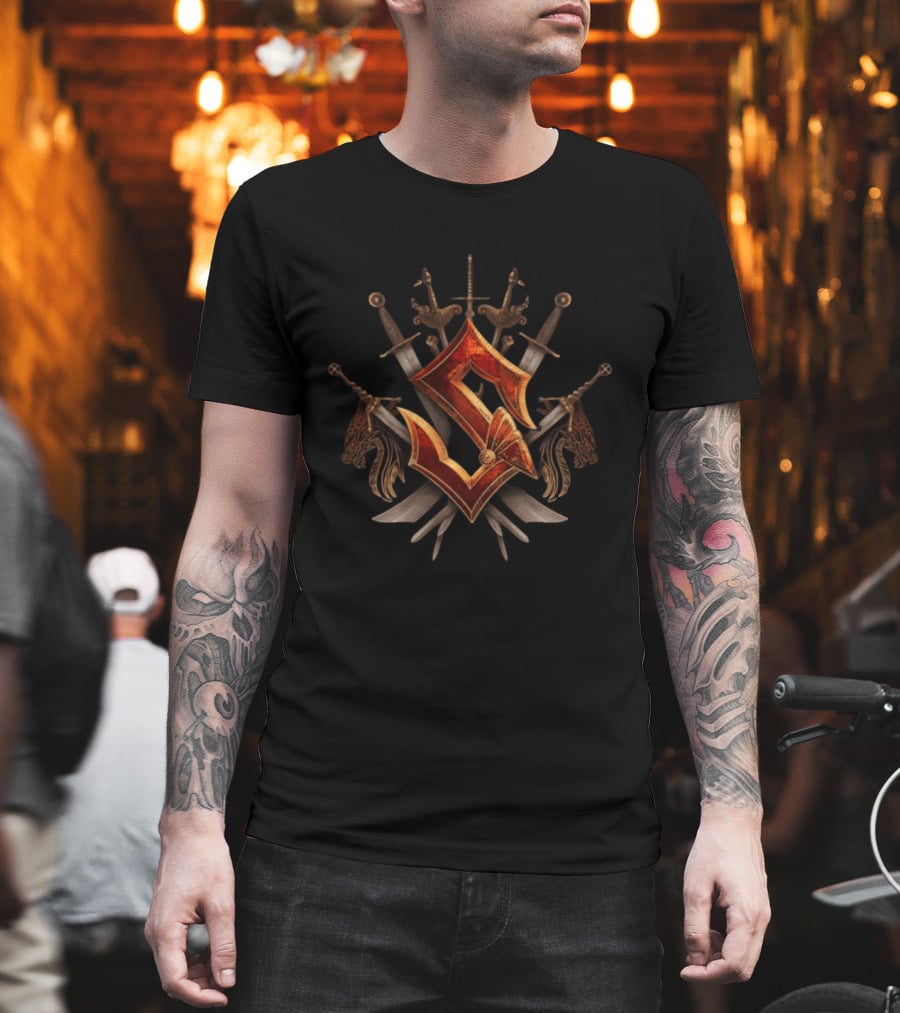 Sabaton Store Sabaton Graspop 2026 Event Iconic Swords And Crest T-Shirt