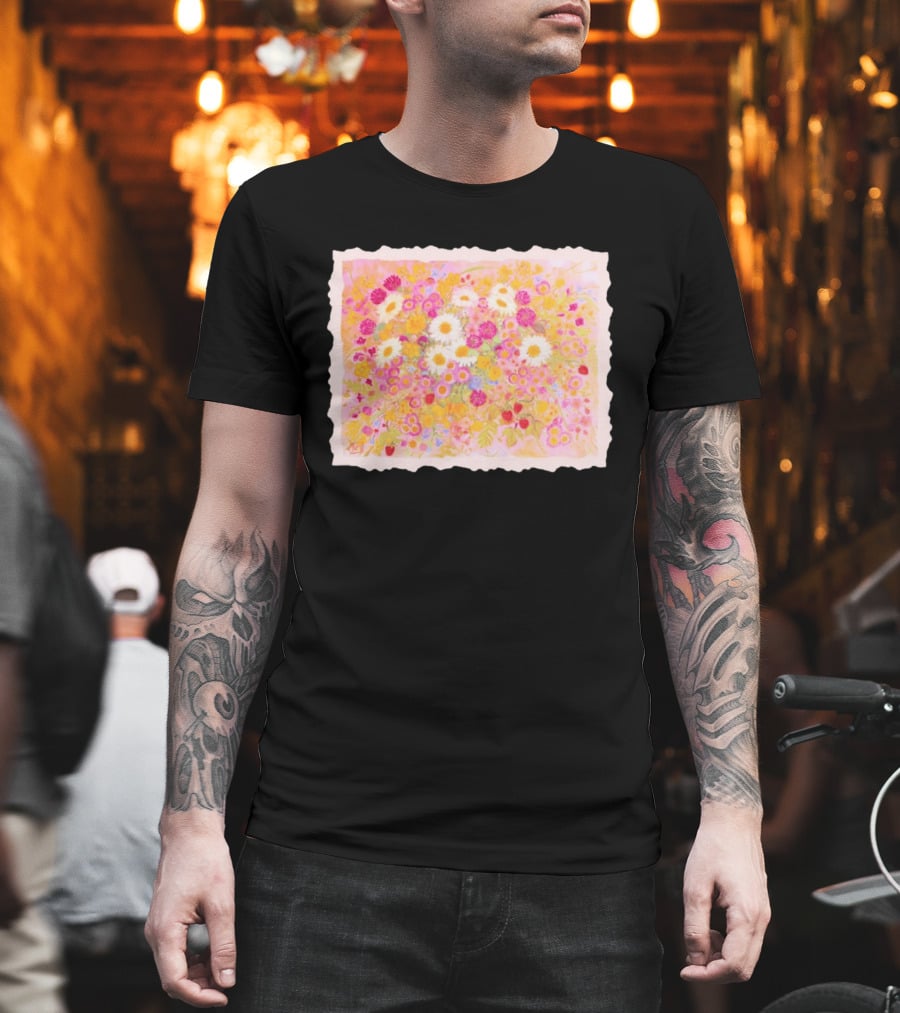 Weeds Are Flowers Too A A Milne Floral Painting With Colorful Blossoms T-Shirt