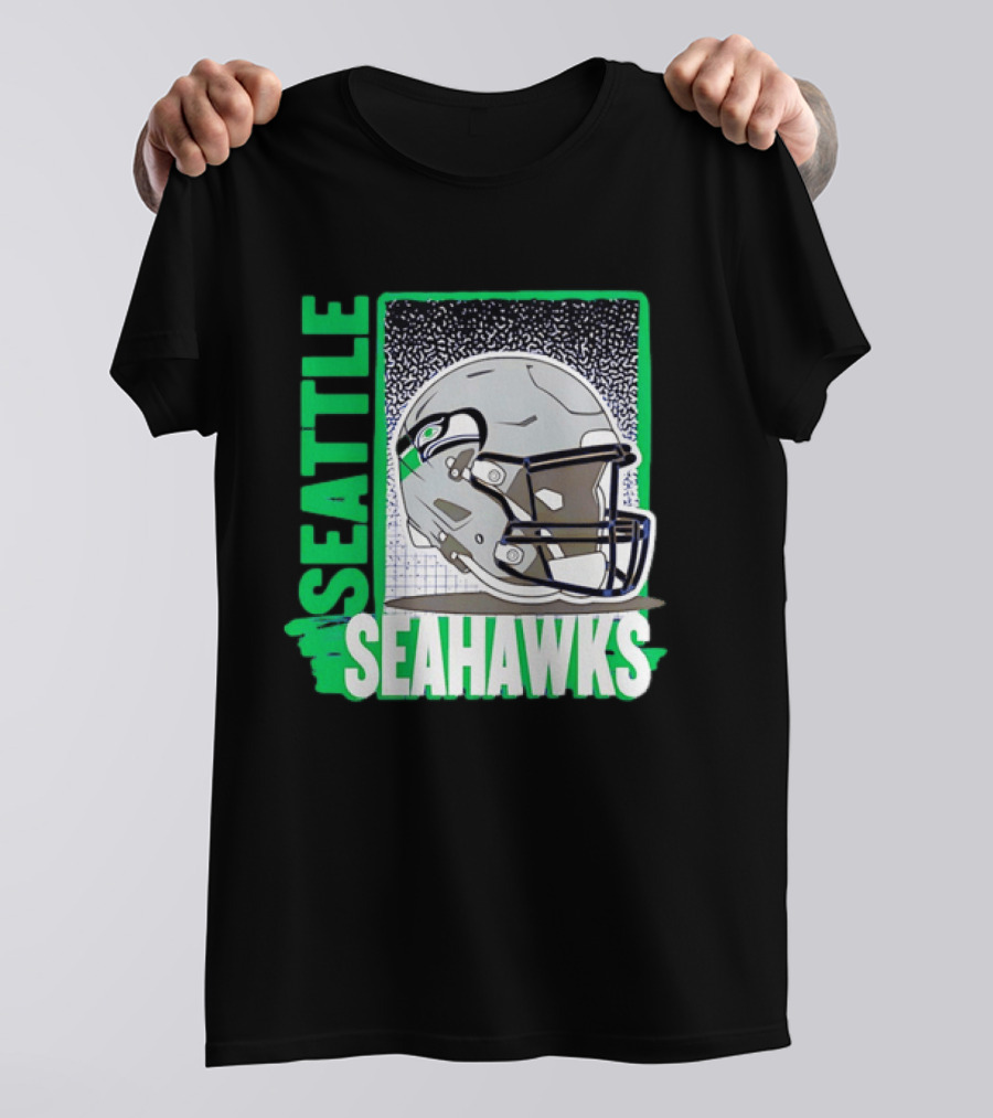 Seattle Seahawks Helmet NFL Football Team Gear T-Shirt