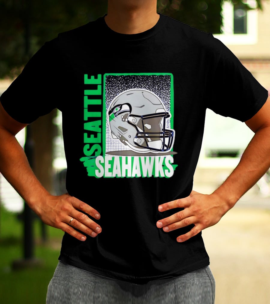 Seattle Seahawks Helmet NFL Football Team Gear T-Shirt