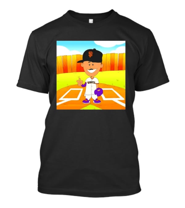 Willy Adames San Francisco Giants Cartoon Player T-Shirt