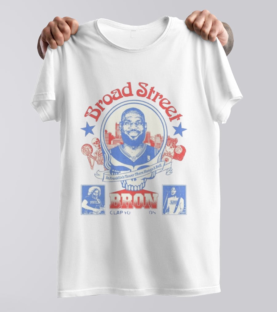 Broad Street Bron In Franklin's Tower Clap Your Hands T-Shirt
