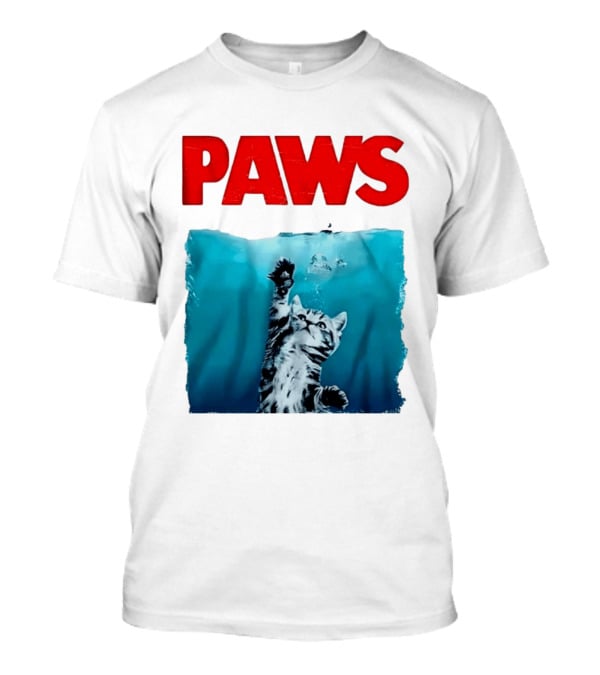 PAWS Cat Kitten Jaws T-Shirt