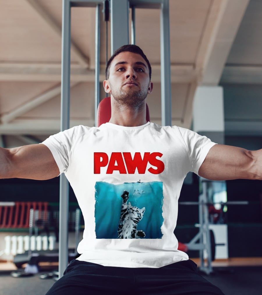 PAWS Cat Kitten Jaws T-Shirt
