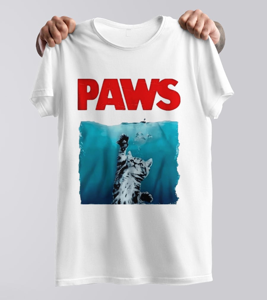 PAWS Cat Kitten Jaws T-Shirt