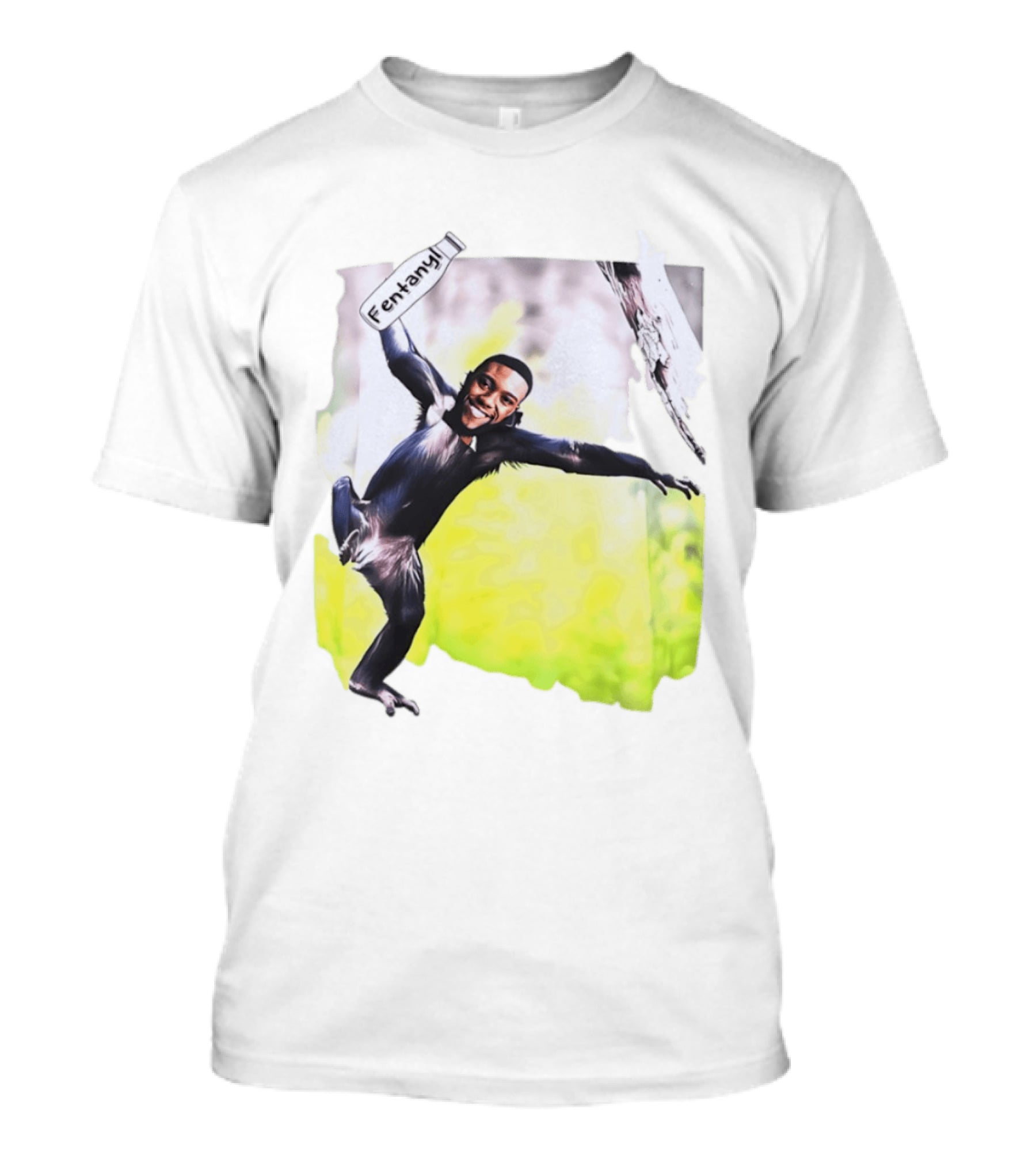 Chadwick Boseman Fentanyl Monkey T-Shirt