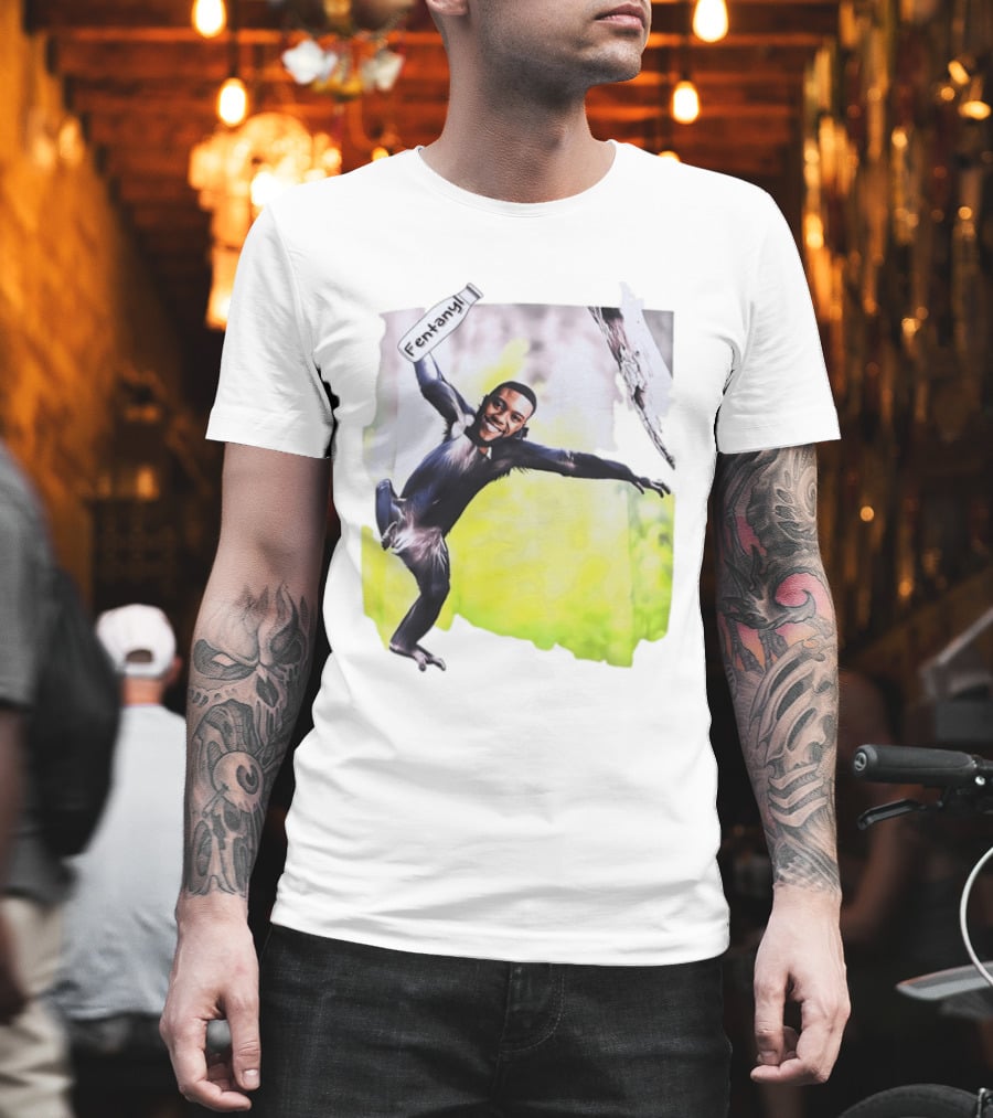 Chadwick Boseman Fentanyl Monkey T-Shirt