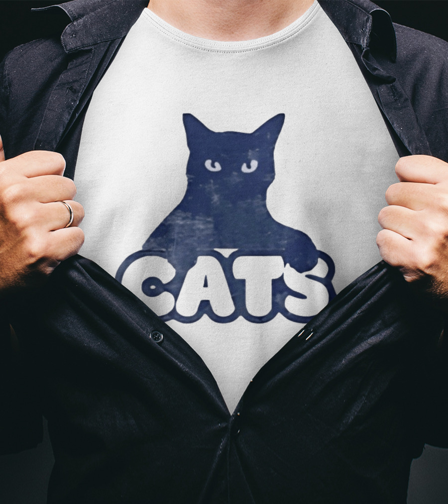 Distressed Vintage Cats Feline Kitten Pet T-Shirt