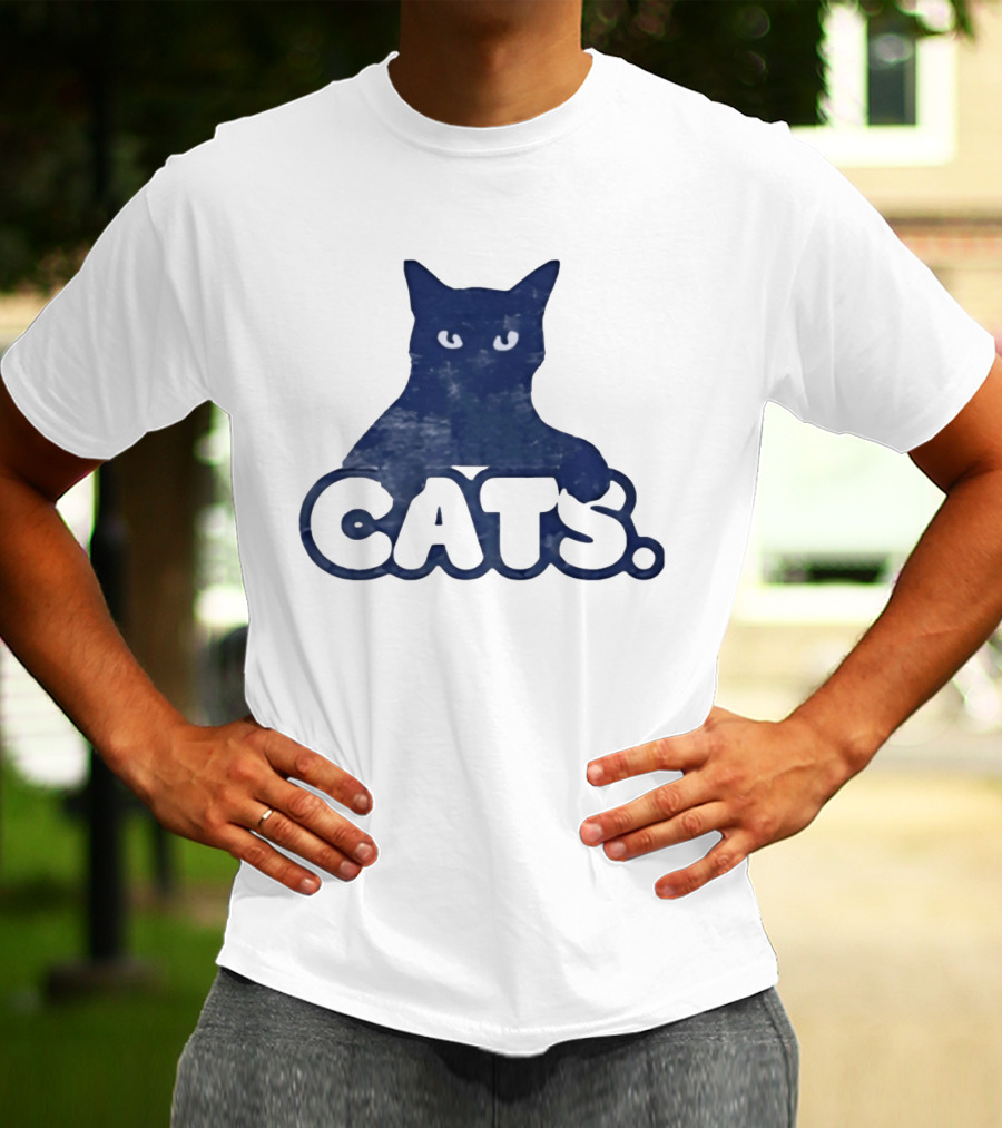Distressed Vintage Cats Feline Kitten Pet T-Shirt