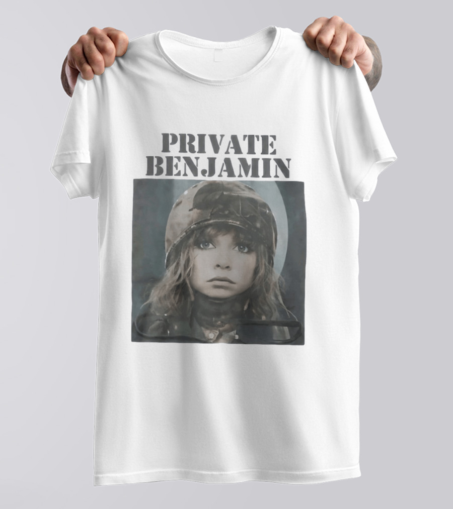 Private Benjamin Goldie Hawn 1980s Movie Iconic Military T-Shirt