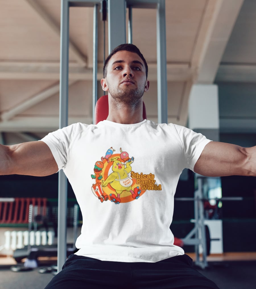 Hex Store Hex X Fnaf Chica's Party World Secret Of The Mimic 2 Party Time T-Shirt