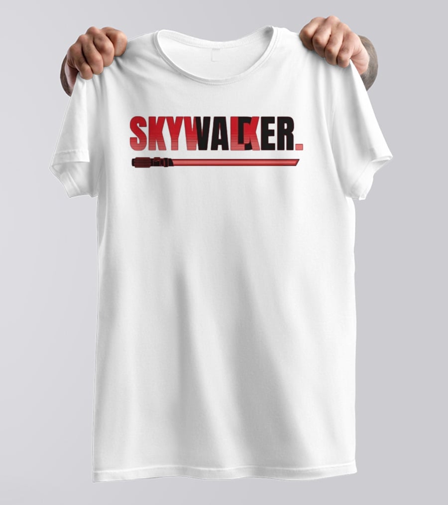 Skywalker Star Wars Lightsaber Jedi Sith Sith Lightsaber T-Shirt