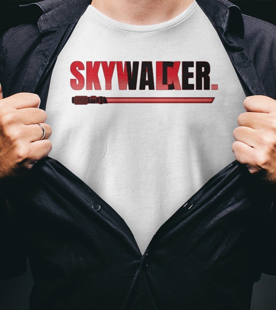 Skywalker Star Wars Lightsaber Jedi Sith Sith Lightsaber T-Shirt